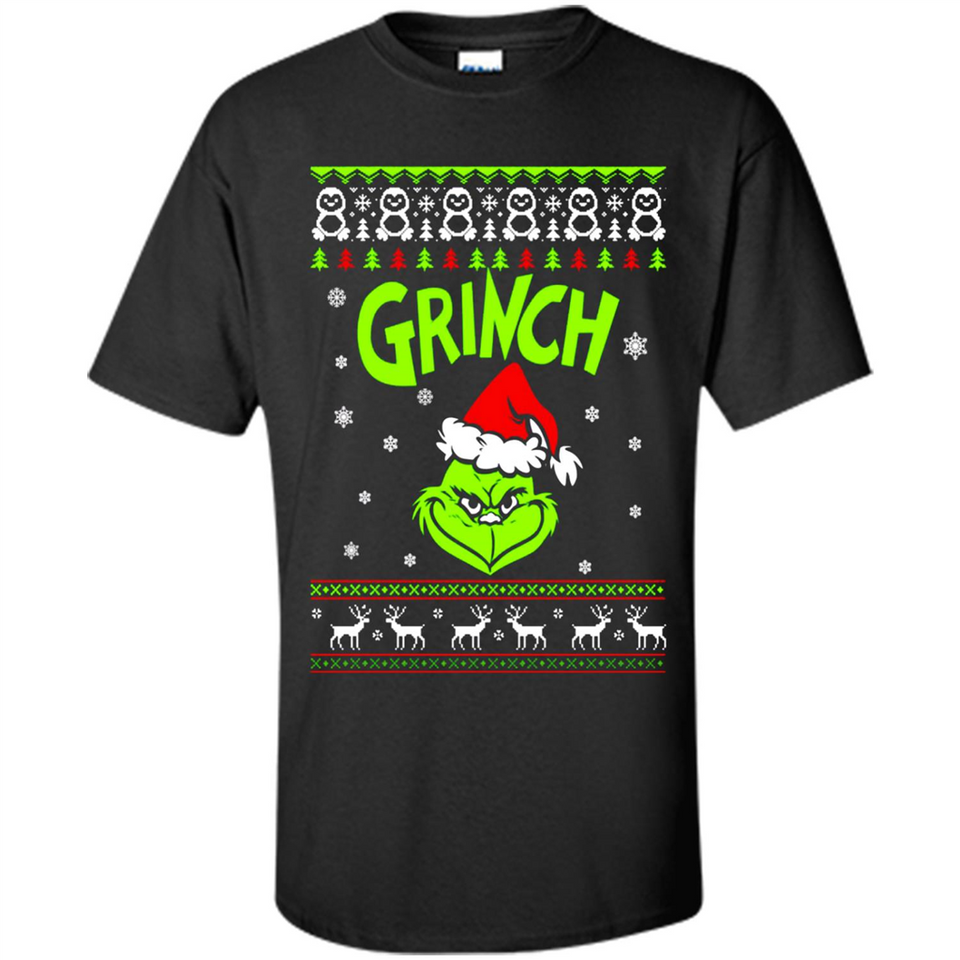 The Grinch Face Christmas - Shirt