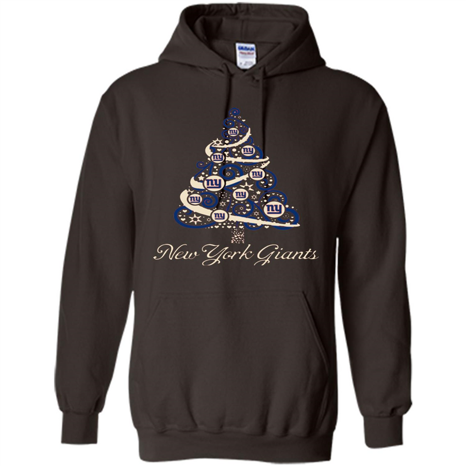 New York Giants NFL Football Team Logo Christmas Tree T-Shirt - Hoodie