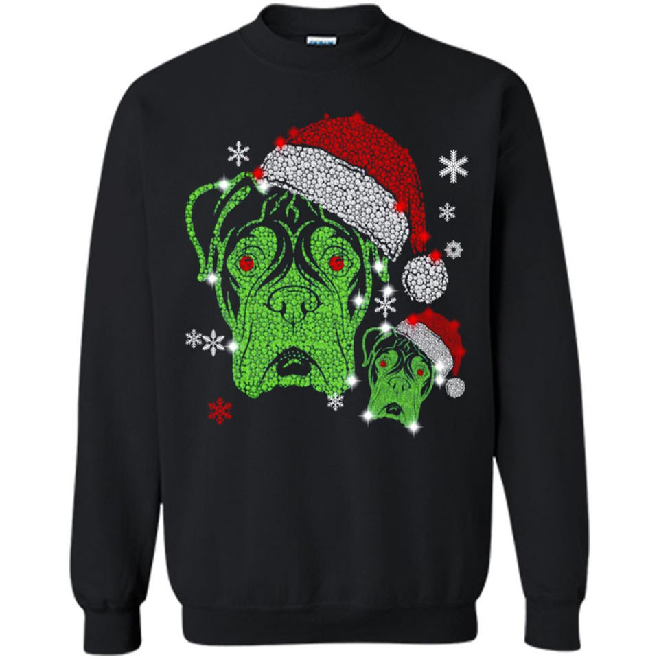 Boxer Dog diamond Christmas - Sweatshirt