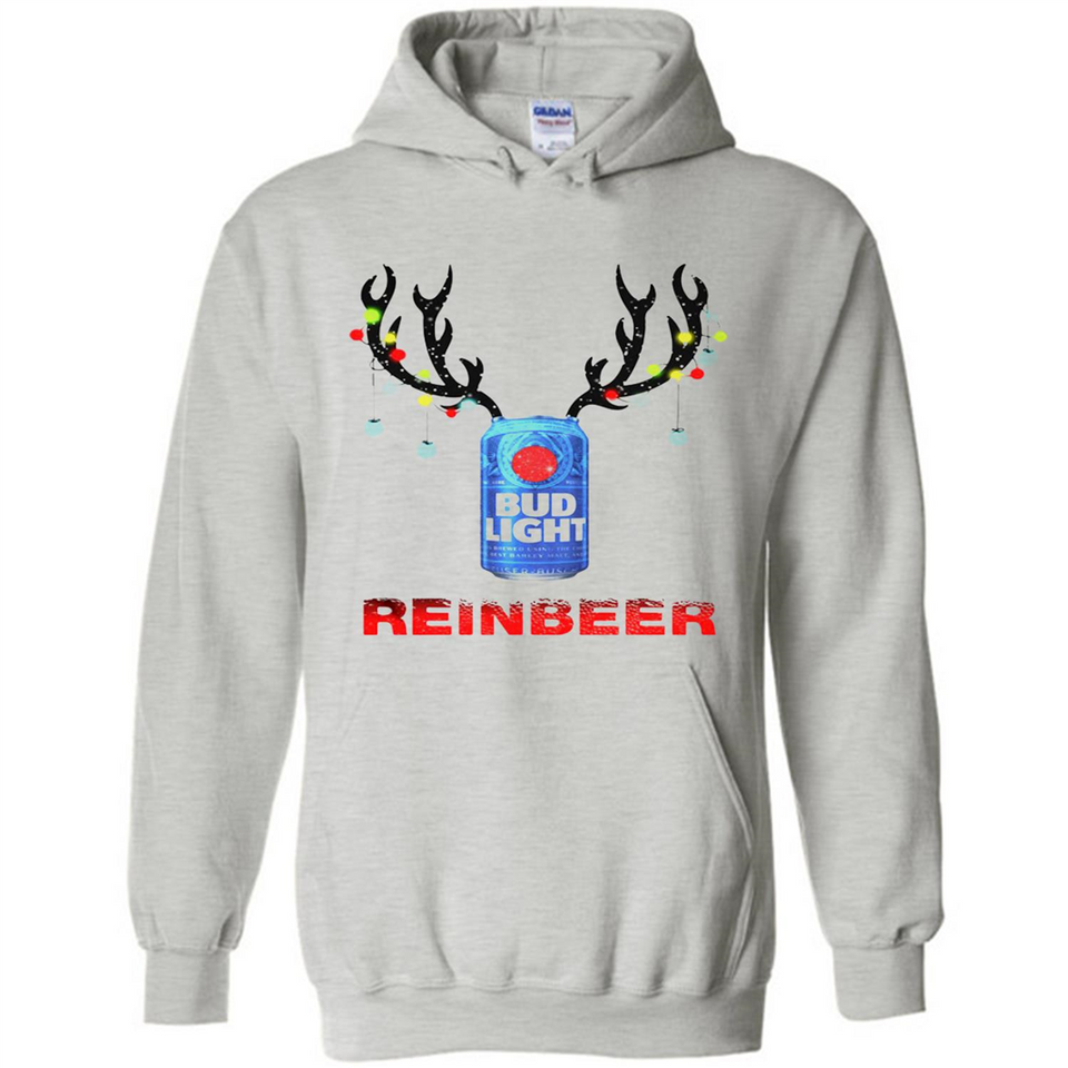 Bud light reinbeer Christmas - Hoodie