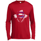 Buffalo Bills And Superman Fans - Canvas Long Sleeve T-Shirt