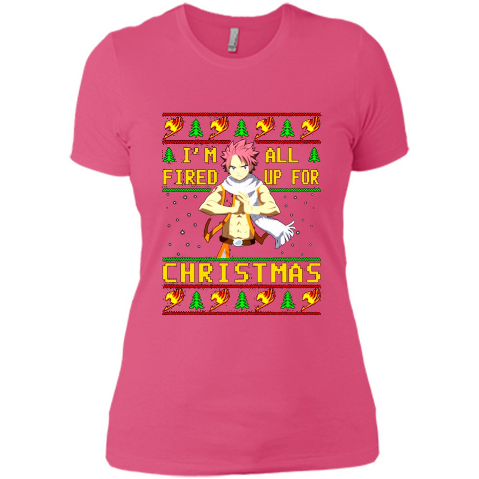Natsu I’m all fired up for Christmas ugly sweatshirt PINGPONG