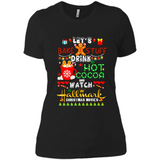 Let's Bake Stuff Drink Hot Cocoa Hallmark-Christmas Movies Sweatshirt PINGPONG