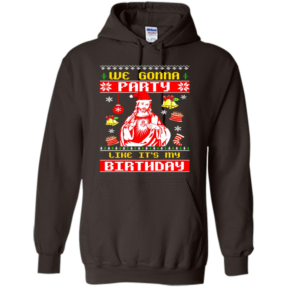 We Gonna Party Like It's My Birthday Jesus Christmas PINGPONG
