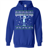 Mr Meeseeks Xistence Is Pain Ugly Christmas - Hoodie