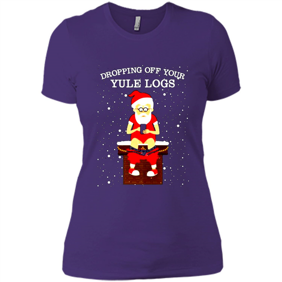 Santa Dropping Off Your Yule Logs