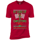 Funny Drag Racing Ugly Christmas Holiday Tree PING PONG