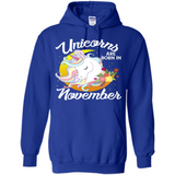 Unicorns Are Born In November Magical Rainbow