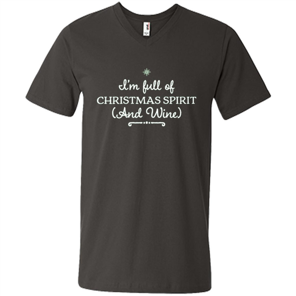 Christmas Tshirt for Women - Christmas Wine