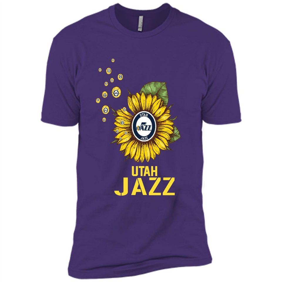 Utah Jazz Basketball Sunflower