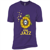 Utah Jazz Basketball Sunflower