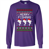 Merry Fishmas Christmas sweatshirt PINGPONG