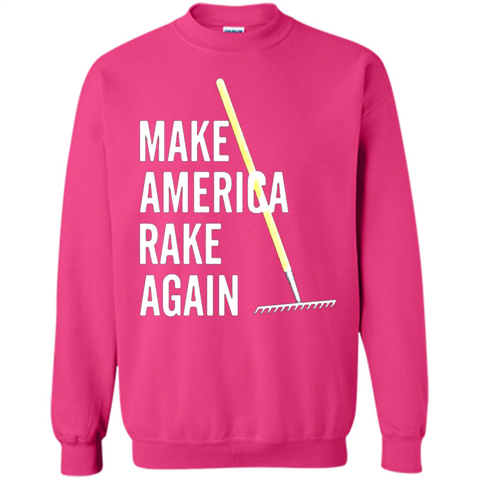 Make America Rake Again California Fires Paradise Youth T-Shirt PINGPONG - Sweatshirt