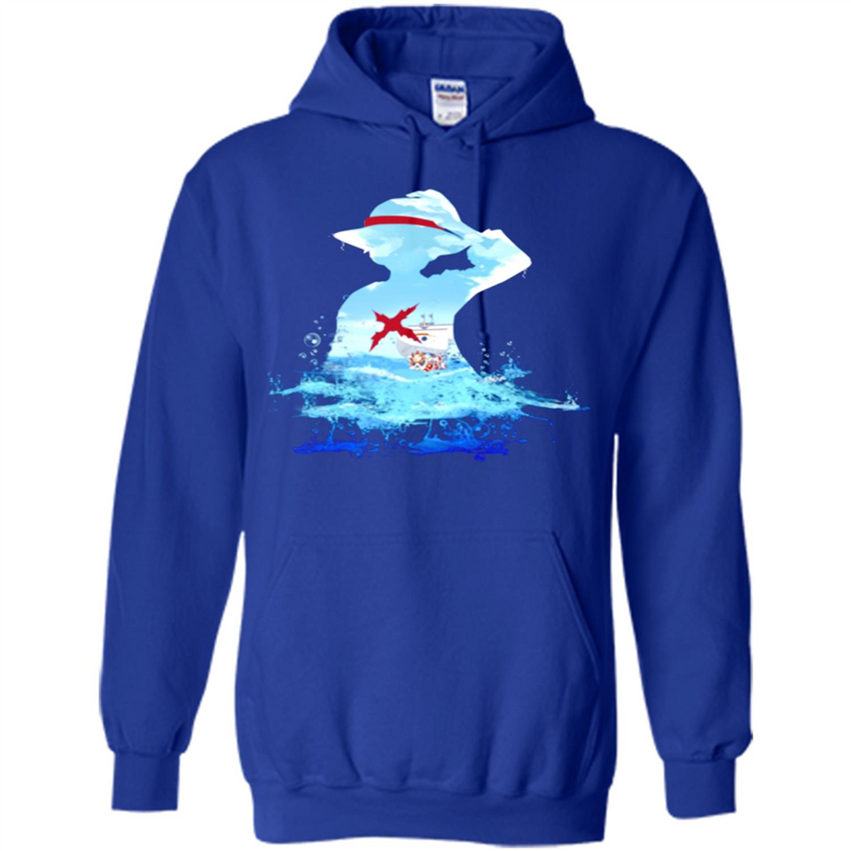 Luffy sea 2 - Hoodie