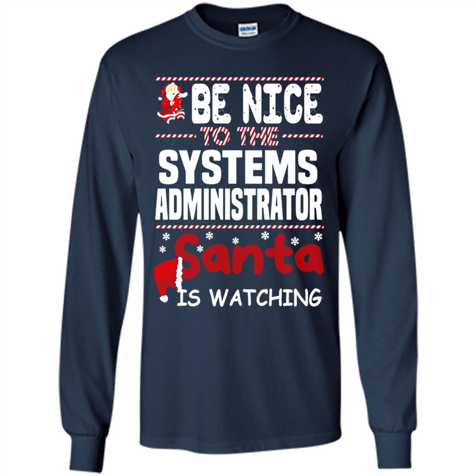 Administrator system Santa - Long Sleeve T-Shirt
