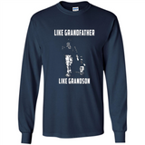 Chicago White Sox GrandFather Like GrandSon - Long Sleeve T-Shirt