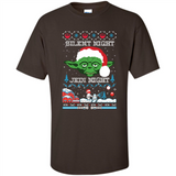 YODA SILENT NIGHT JEDI NIGHT CHRISTMAS UGLY SWEATER