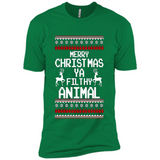 Merry Christmas ya filthy animal ulgy sweater PINGPONG