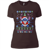 Stitch ugly christmas sweater - Ladies' Boyfriend T-Shirt