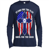 Dallas Cowboys - stand for the flag kneel for the cross