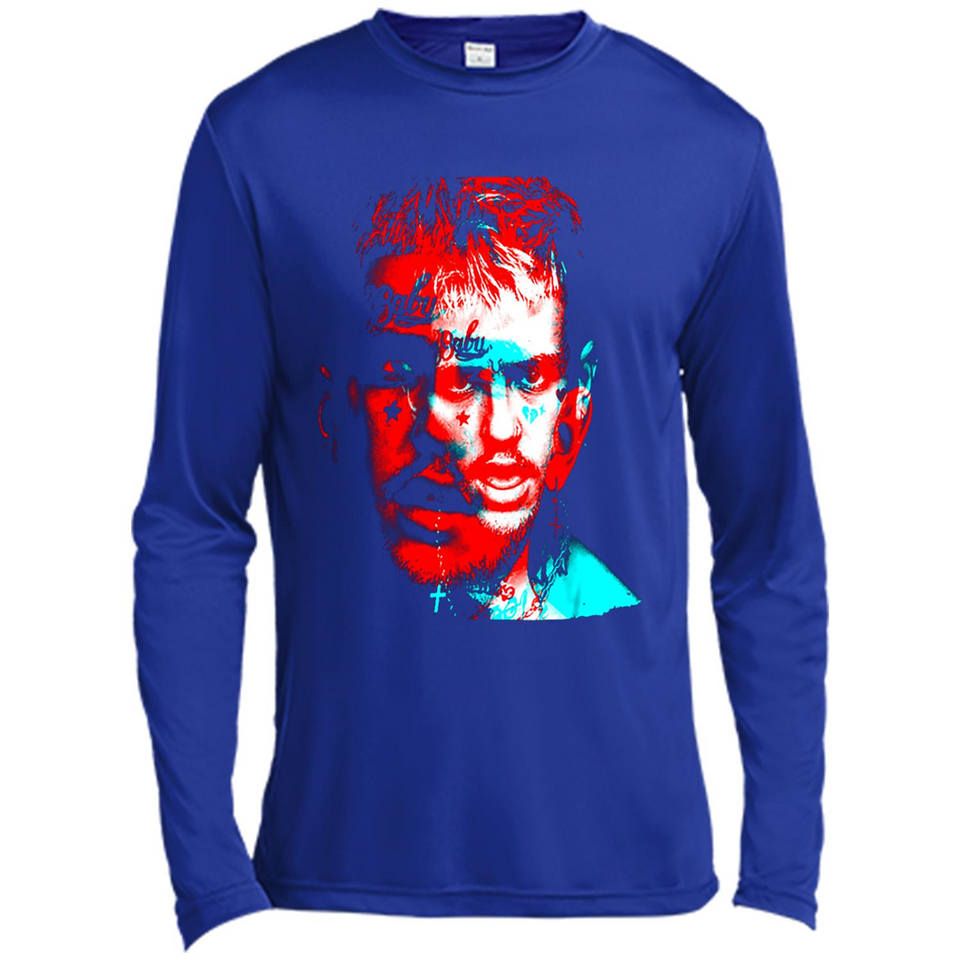 Lil Peep Rapper Fan Wear Shirt Ladies' Boyfriend Shirt - Canvas Long Sleeve T-Shirt