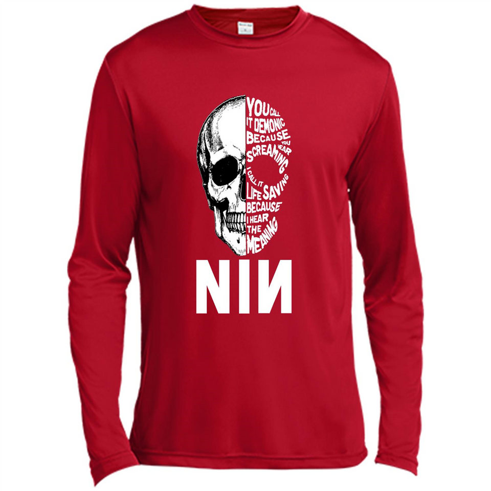 you call it demonic because you hear the screaming NIN