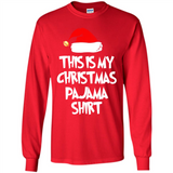 Christmas Pajama Shirt - Funny Christmas