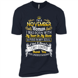 I'm A November Woman-Queen November - Premium Short Sleeve T-Shirt