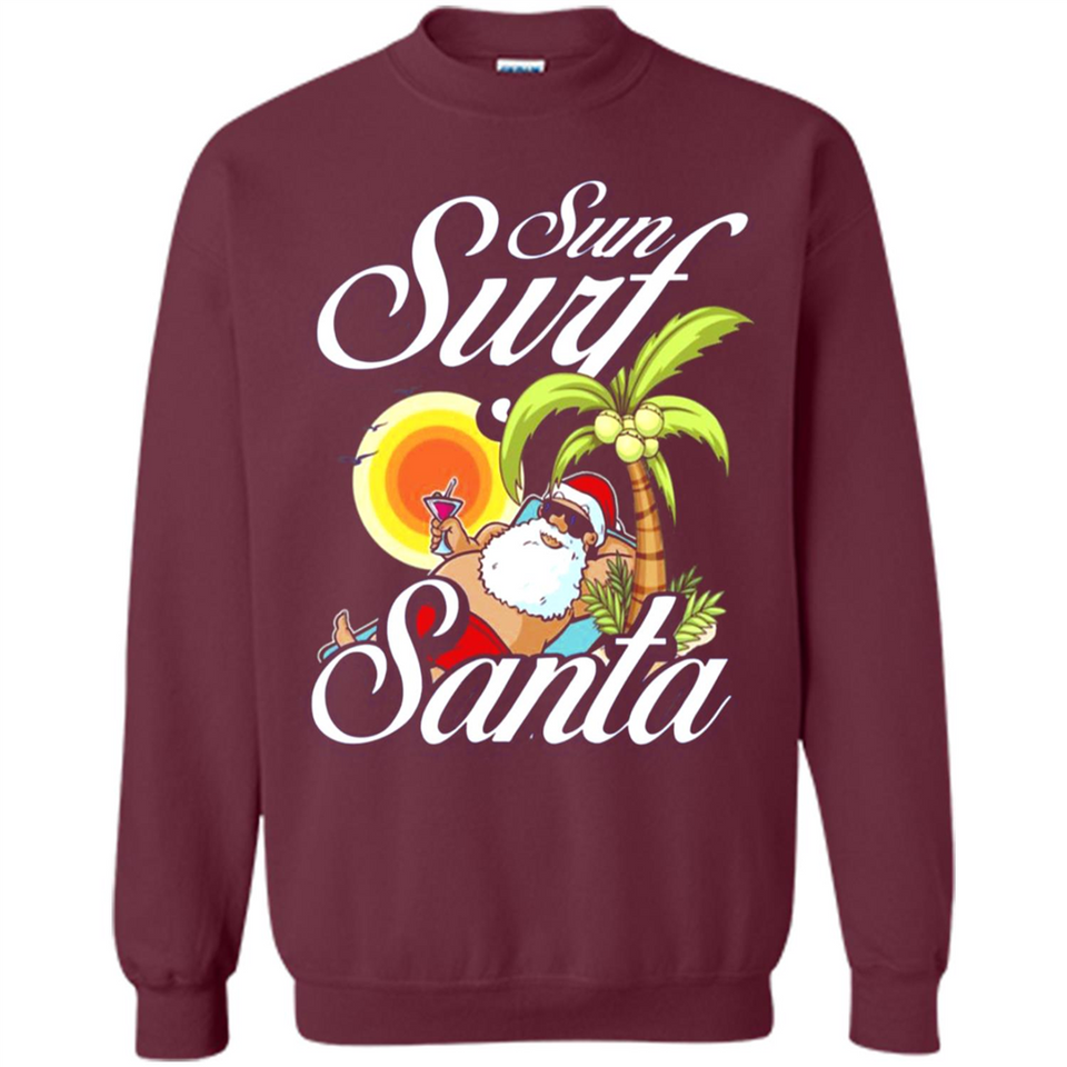 Sun Surf Santa - Sweatshirt