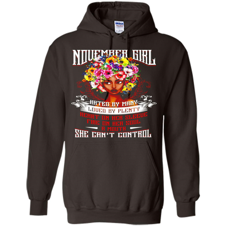 November Girl Flower - Hoodie