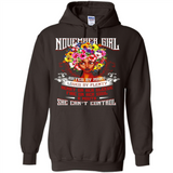 November Girl Flower - Hoodie