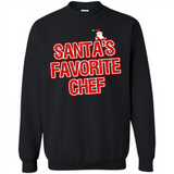 Funny Christmas Clothes - Santas Favorite Chef - Sweatshirt