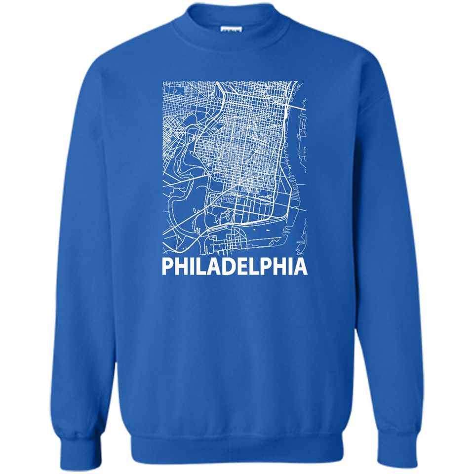 Philadelphia Pennsylvania City Map Souvenir