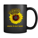 Semicolon Sunflower choose to keep going PINGPONG