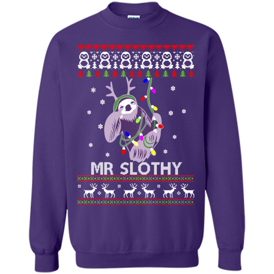 Mr Slothy Christma - Sweatshirt