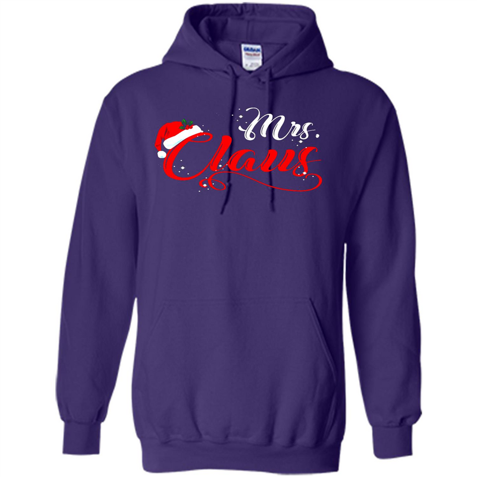 Mrs. Claus Santa Claus Merry Xmas T-Shirt - Hoodie