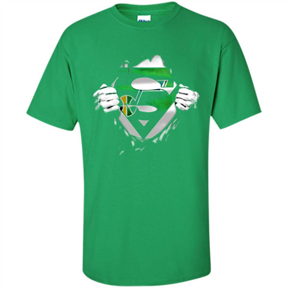 Utah Jazz And Superman Fans - Shirt