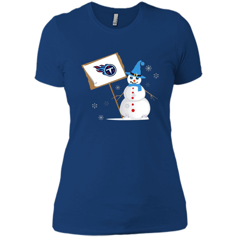 Tennessee Titans Snowman Funny