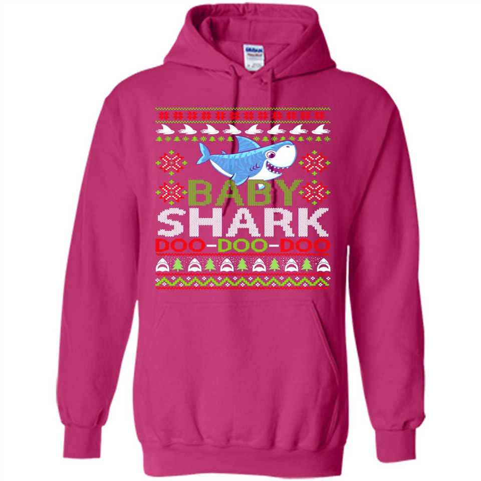 Baby shark Doo Doo Doo Christmas - Hoodie