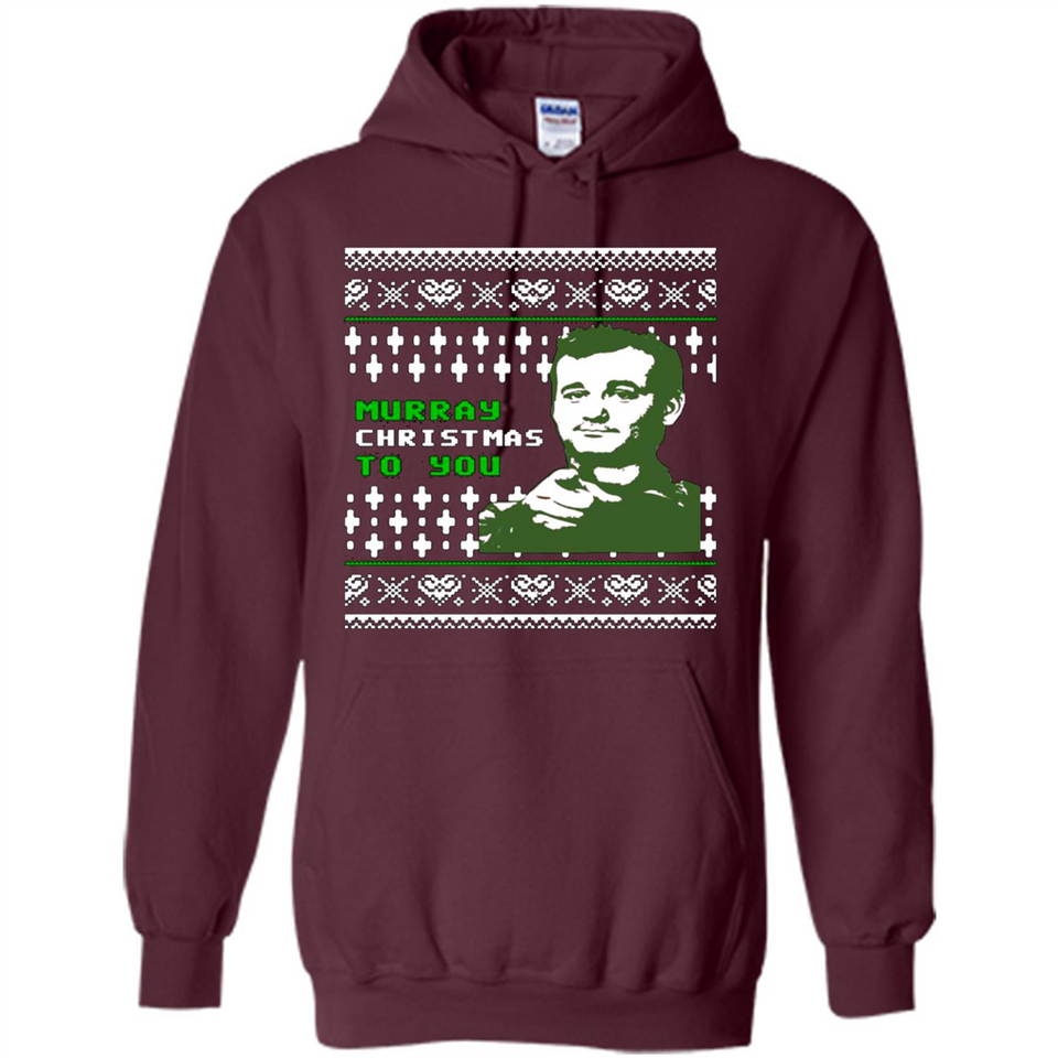 Murray Christmas to you ugly sweatshirt PINGPONG