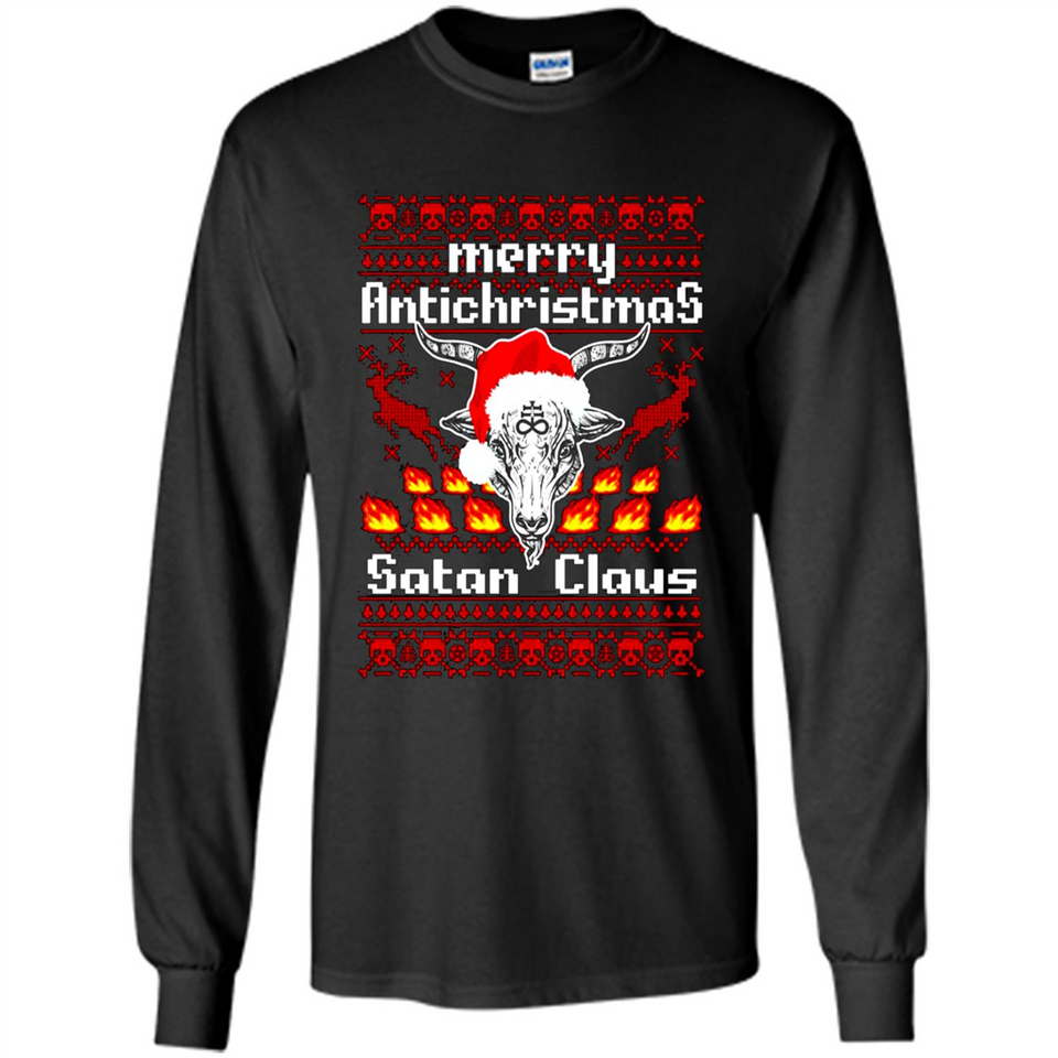 Merry Antichristmas Satan Claus Christmas sweater Sweater PINGPONG