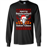 Merry Antichristmas Satan Claus Christmas sweater Sweater PINGPONG