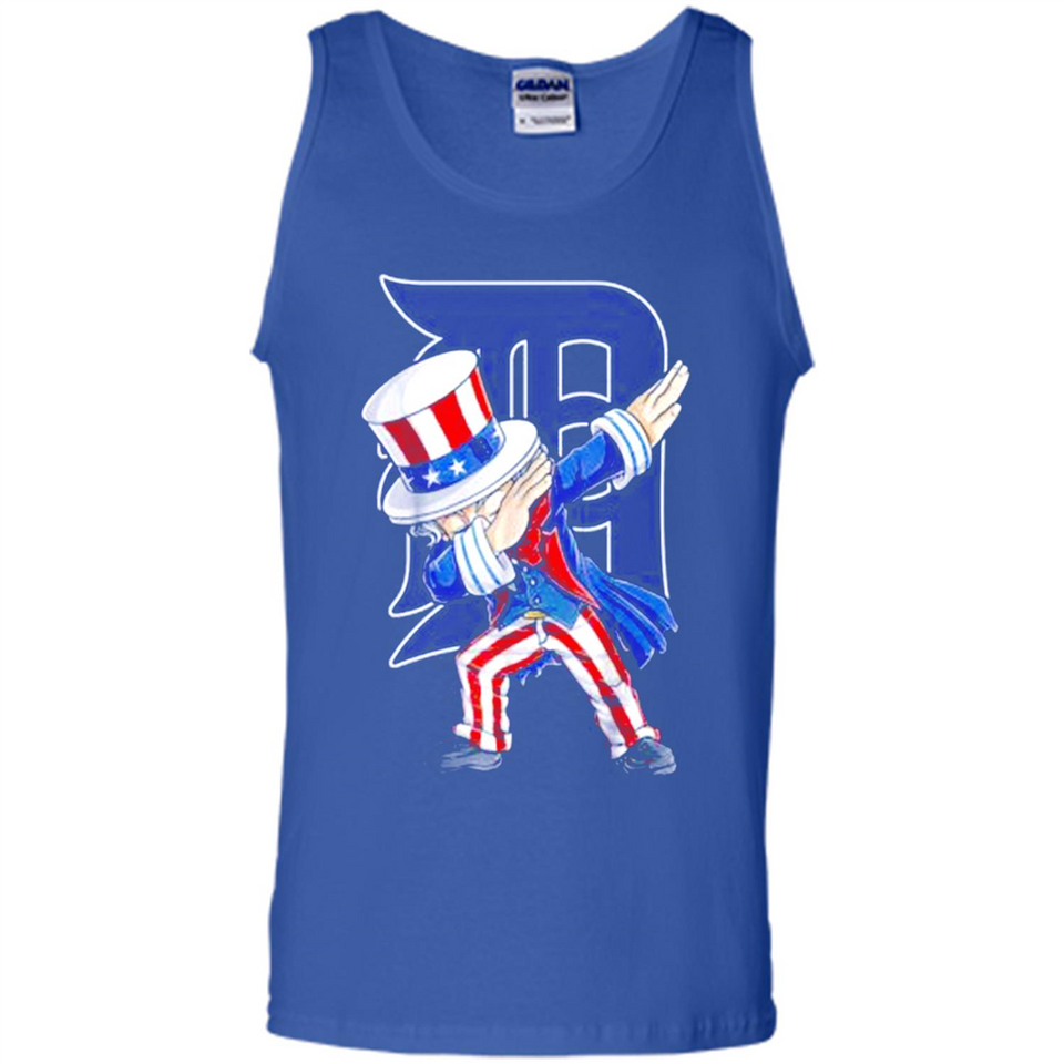 MLB DETROIT TIGERS UNCLE SAM DABBING INDEPENDENCE DAY