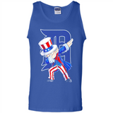 MLB DETROIT TIGERS UNCLE SAM DABBING INDEPENDENCE DAY