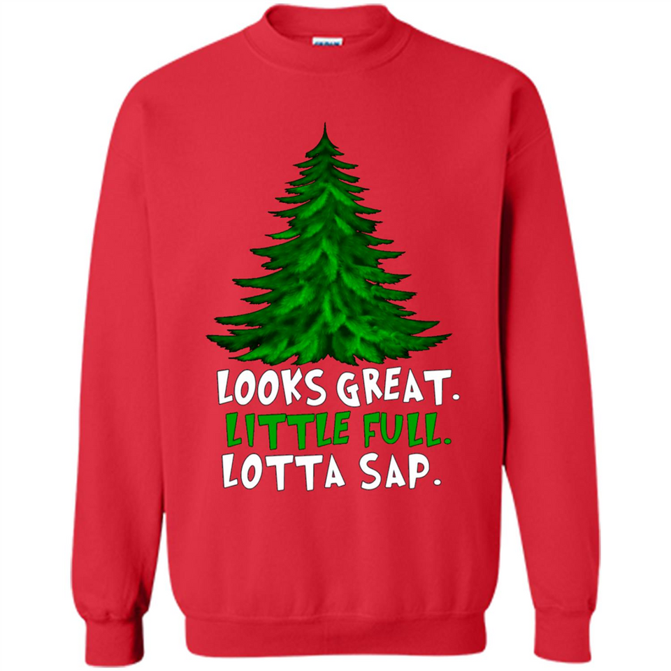 Looks Great Little Full Lotta Sap Funny Christmas PINGPONG