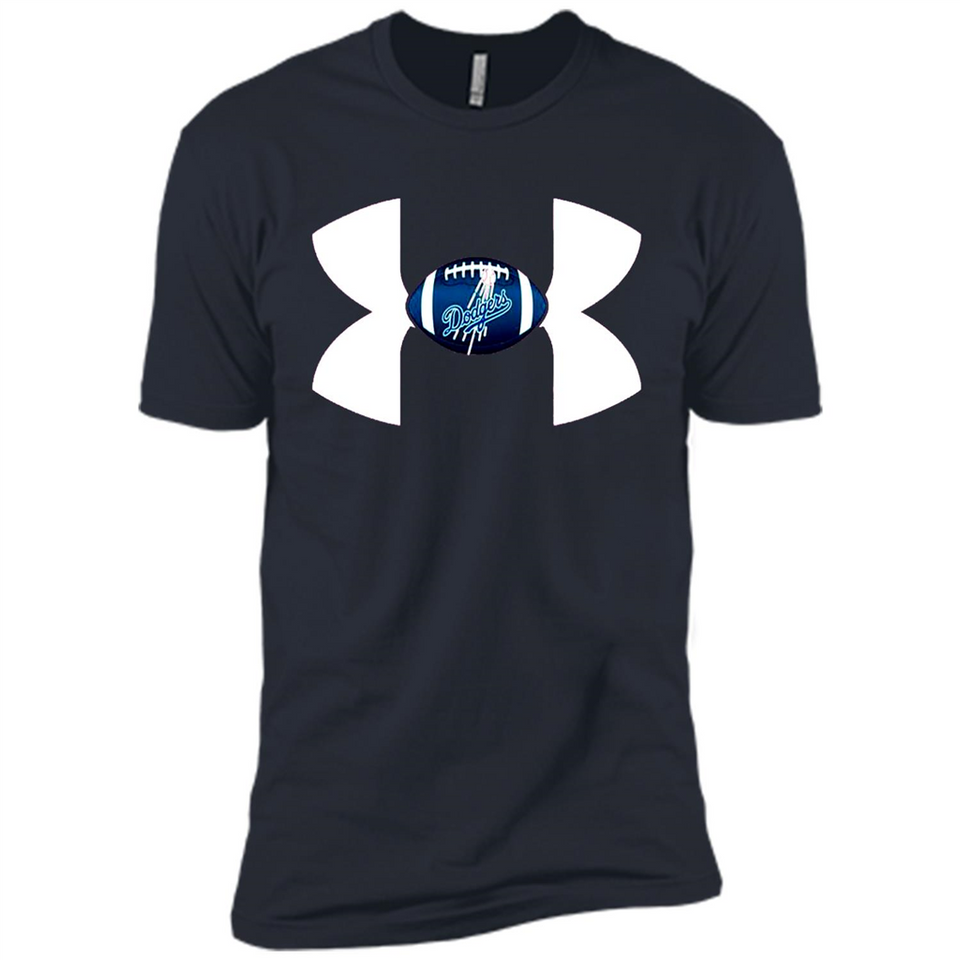 Los Angeles Dodgers Under Armour Logo - Premium Short Sleeve T-Shirt