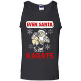 Even Santa Does Karate - Funny Karate - Tank Top