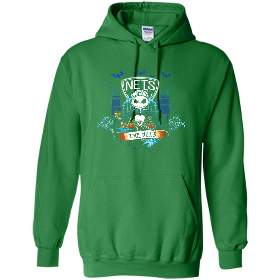 Brooklyn Nets Halloween The Nightmare Before Christmas - Hoodie
