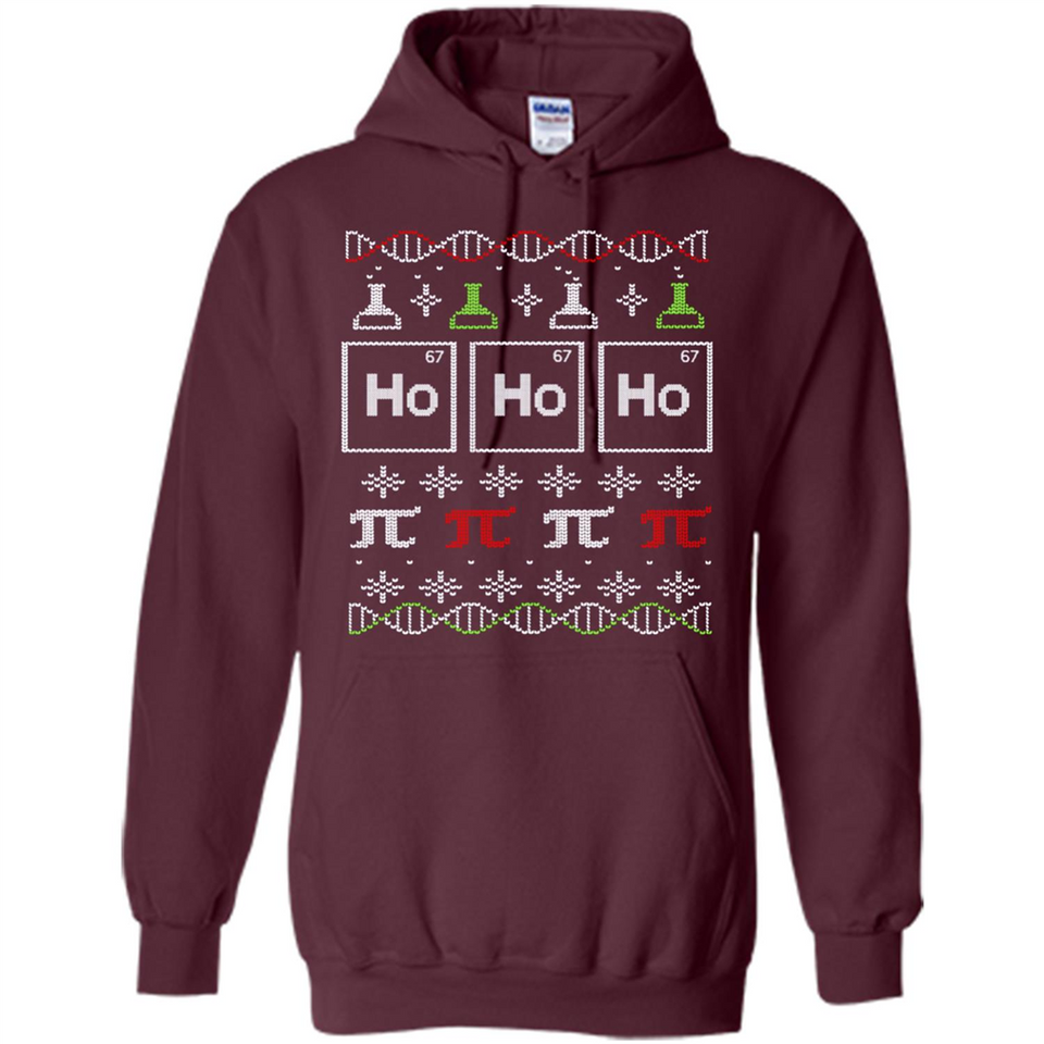 Scientific christmas ugly sweater - Hoodie