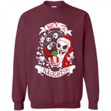 Christmas Shirt, Santa Nice Or Naughty Xmas - Sweatshirt